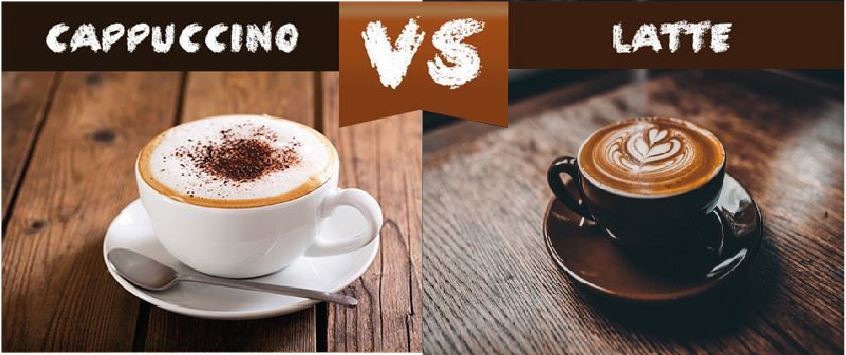 cappuccino vs latte